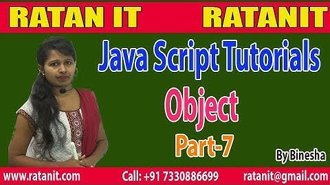 JavaScript Tutorial | Object | Part-7 | By Binesha