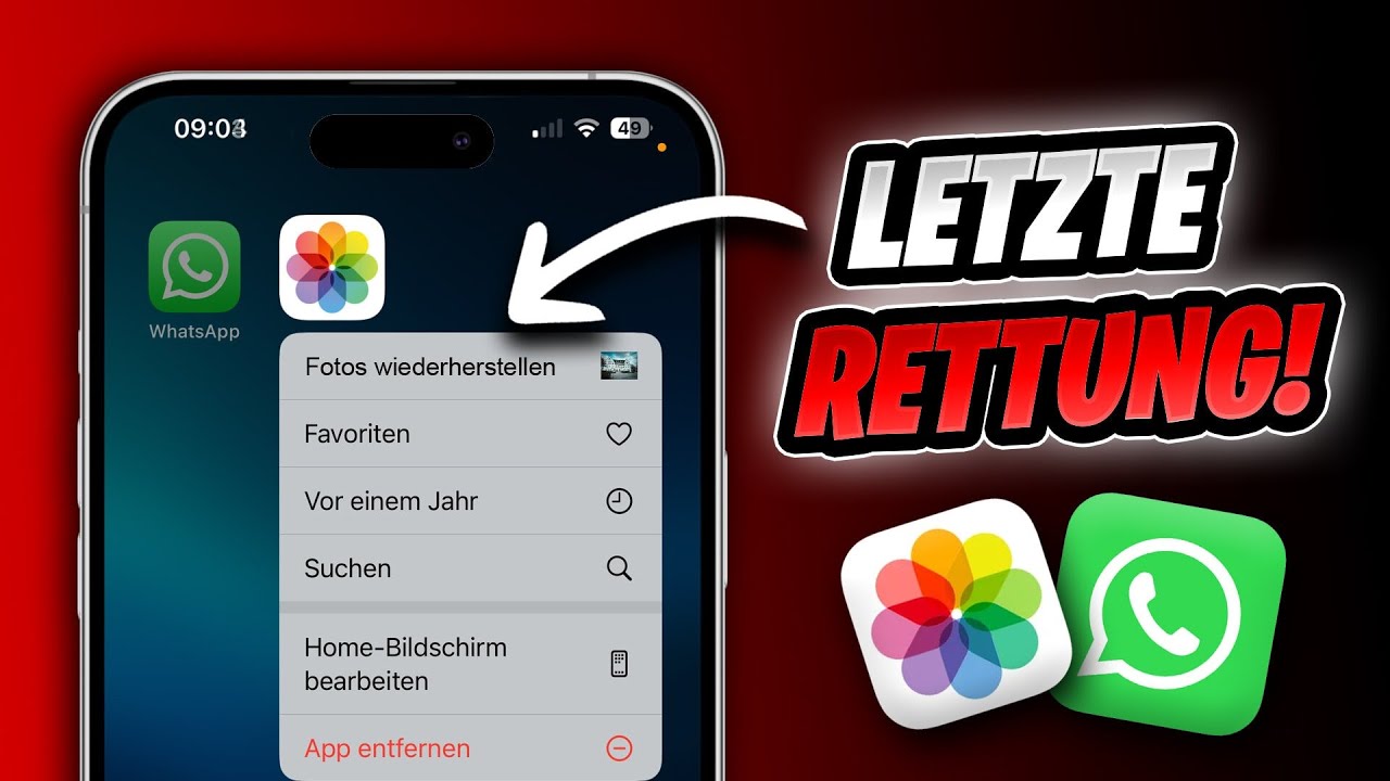Gelöschte Whatsapp Chats Wiederherstellen Iphone DAMIT gelöschte iPhone Fotos und WhatsApp Chats wiederherstellen ♻️📲
