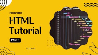 HTML tutorial #5 | Using Style Attribute | proCode Net Worth