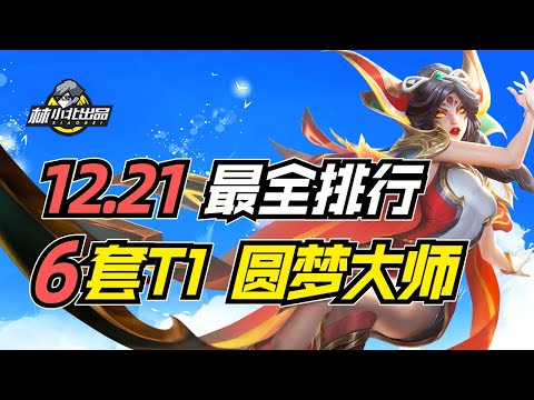 赛季末6套T1帮你圆梦大师！12.21全阵容排行【林小北聯盟戰棋S7.5云顶之弈】LOL云顶S7.5套路教学 金铲铲之战巨龙之境 | 英雄联盟云顶之弈 Teamfight Tactics