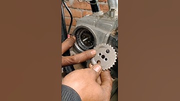 Hero Hf Deluxe Timing Chain Setting #timing #timingchain #automobile