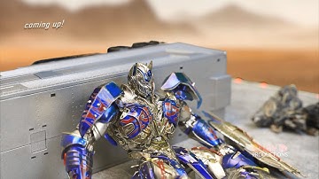 【Transformers Stop Motion】Optimus Prime vs Megatron (The Last Knight) [P.2]