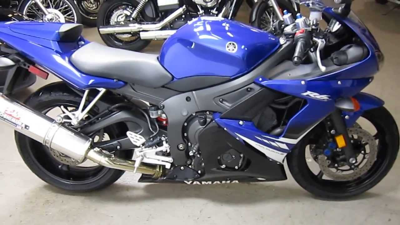 2008 Yamaha YZF-R6S @ iMotorsports 8254 - YouTube