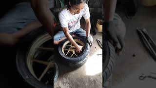 Pasang Ban Tubeless Skill Dewa
