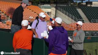 Clemson Baseball // Scout Day - 10/25/16