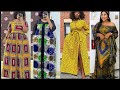 Trs belle tenue africaine de robe longue moyenne 2023 waxpagne african casual dress ankara gown