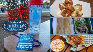 Is SeaWorld San Antonios Christmas Food & Drink Sampling Lanyard Worth It? Tour, Review & Thoughts
