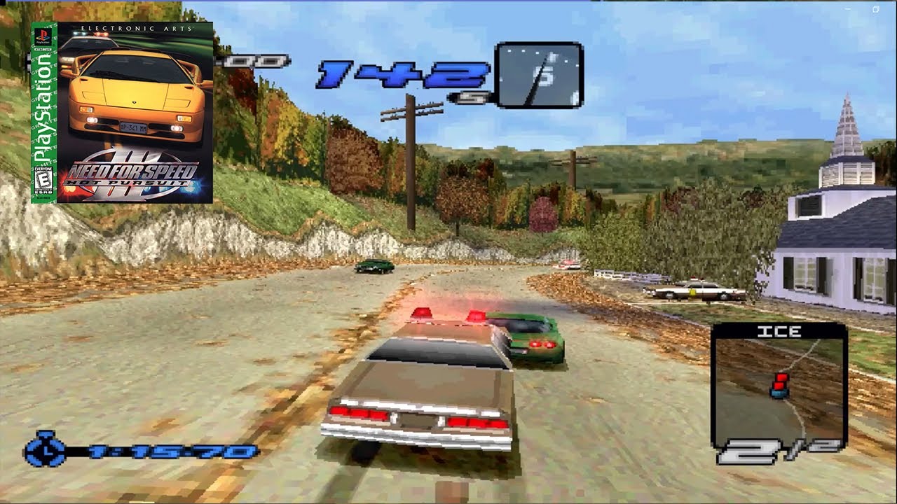 Need for Speed III: Hot Pursuit - All Unplayable Vehicles [PS1]