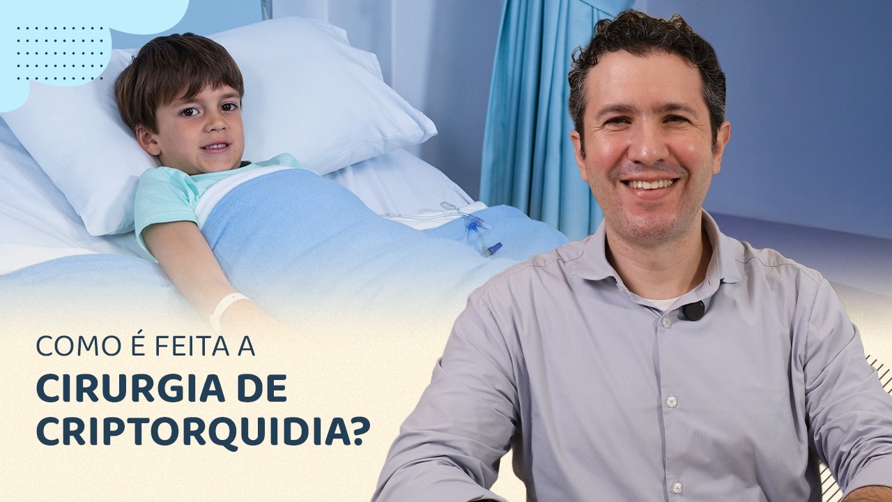 Como é feita a cirurgia de criptorquidia?
