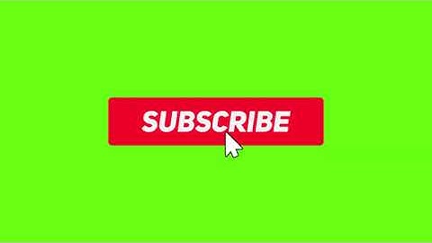 Green screen subscribe button...mouse click with sound