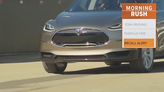 Tesla recalls more than 120,000 cars because of doors that could open during crashes