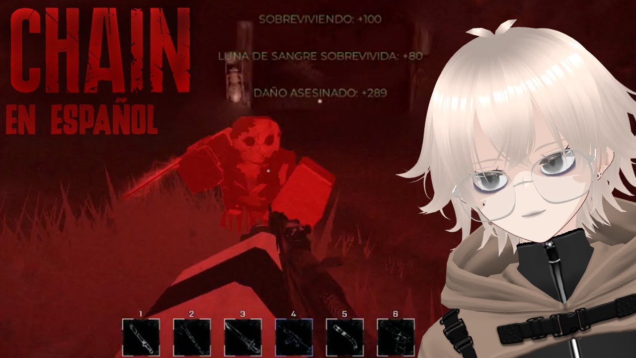 VTUBER VS CHAIN | SOLO + 289 DMG + BM | Roblox Chain en español