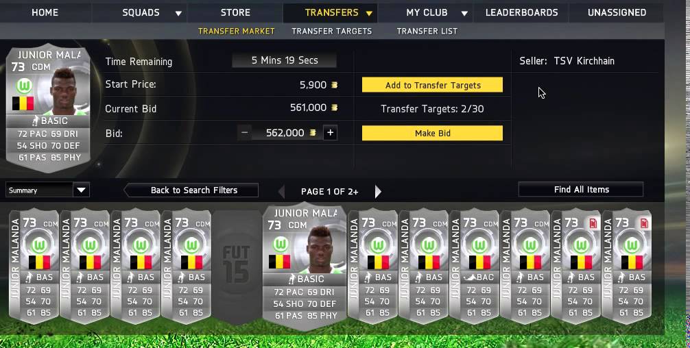 R.I.P JUNIOR MALANDA + PRICE FIXING FIFA 15