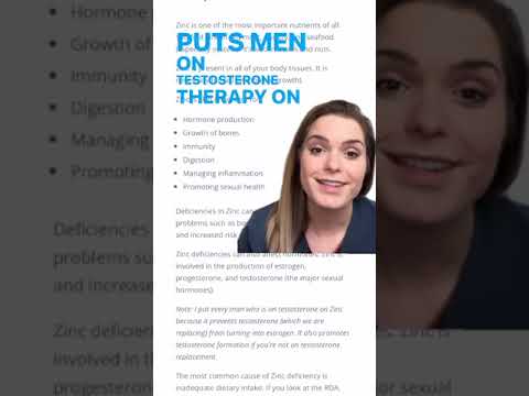 Zinc Replacement Therapy