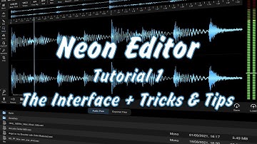 Neon  - Tutorial 1 - Interface Tricks & Tips