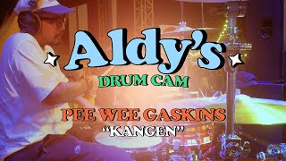 ALDY's Drumcam - PEE WEE GASKINS | KANGEN (DEWA 19 Cover)  LIVE at Festival Kopi Nusantara