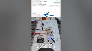 🧠 🤖 Testing AI-Controlled Hardware: BLUE LEDs #chatgpt  #openai  #arduino  #servos   #ws2812b