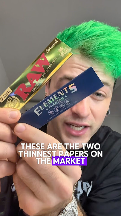What’s the best rolling paper in the world?