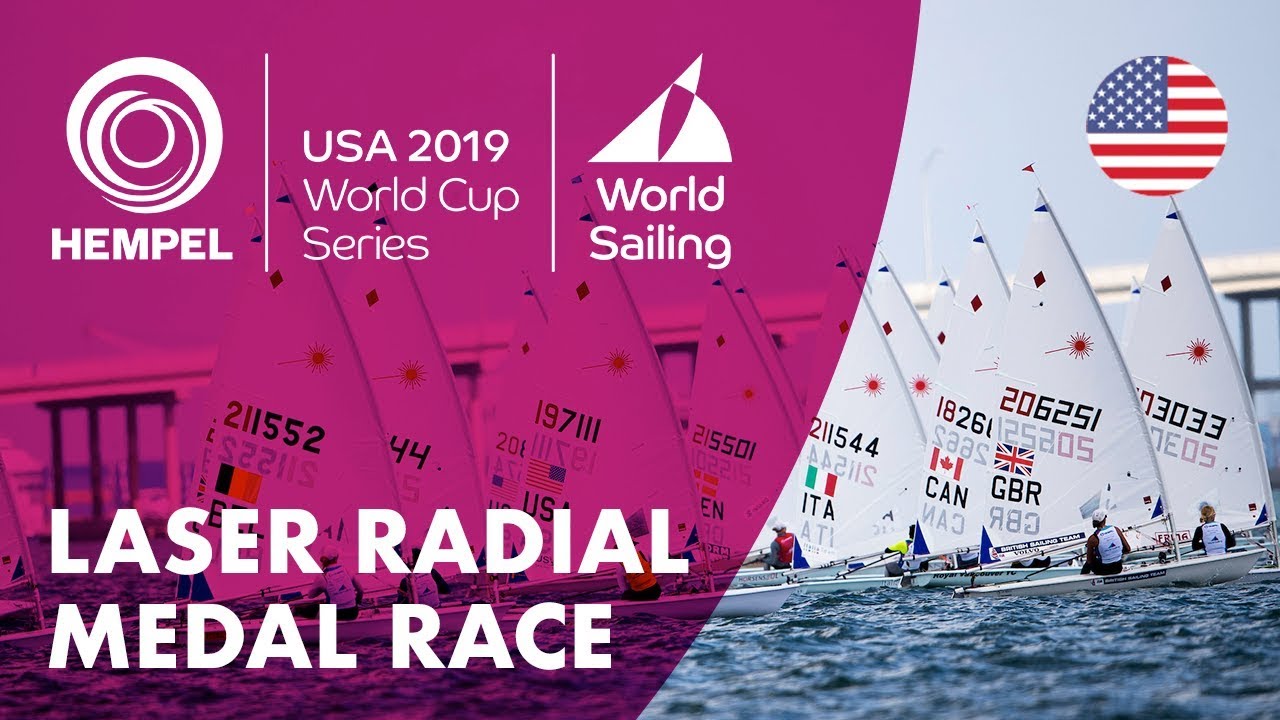 Гонка за медали Laser Radial | Hempel World Cup Series: Майами, США