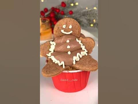 Идея для украшения капкейков 🌲😍 - YouTube