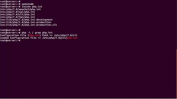 How to find php.ini file used by command line