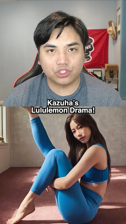 Kazuha’s Lululemon Drama! #kpop #kazuha #lesserafim #lululemon #drama