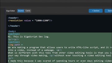 No-Editing Video Production Script Language - EigaScript DevLog 2