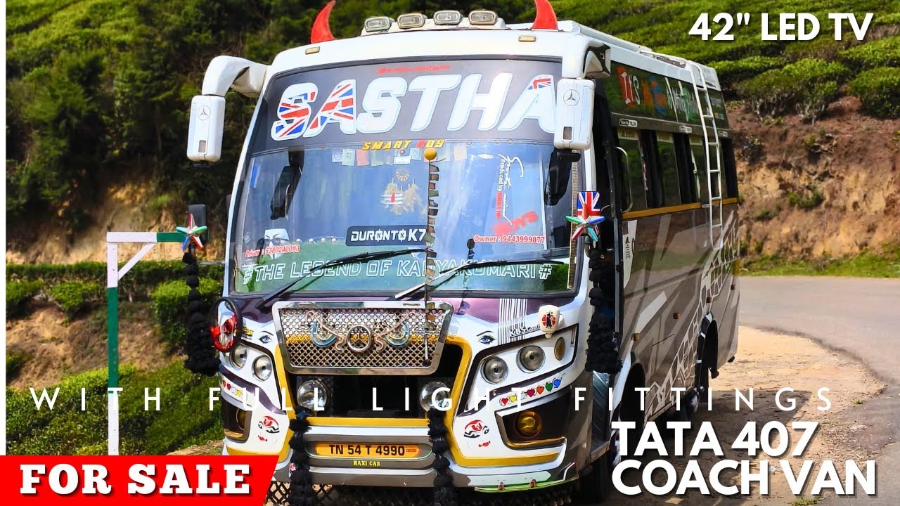 🔥Tata 407 Coach ரதம்✨🚌 | 21 Seater Body | JBL Subwoofer & Full Light Setup | For sale | @WeCARES 