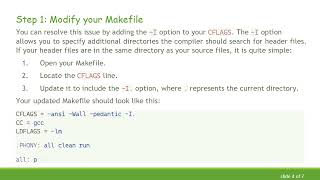 How to Solve the No Such File or Directory Error in Makefiles
