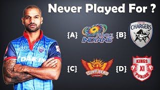 IPL Quiz 2020 :- Never Played For ?  Challenge 1-10 screenshot 2