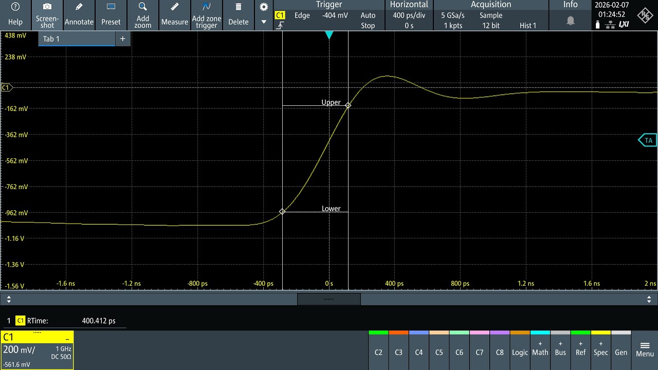 2513 Rohde & Schwarz MXO3 1 GHz 8 Channel Oscilloscope (part 5 of
