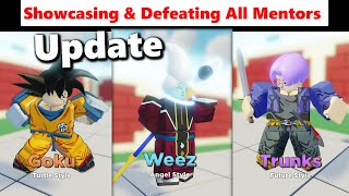 Mentors Update Whis U0026 Goku U0026 Trunks Showcase In Dragon Soul
