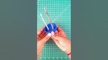 How to make hydrogen and oxygen by electrolysis  #physics #science #experiment