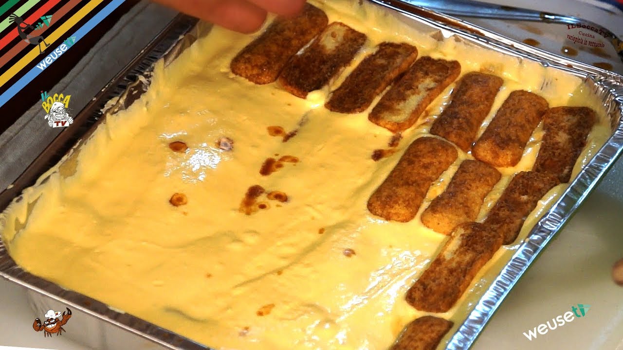 104 - Tiramisù..per finire co' un bigiù! (dessert semplice da preparare senza cottura buonissimo)