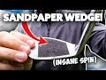 ILLEGAL Sandpaper 68º Golf Wedge | EXTREME backspin