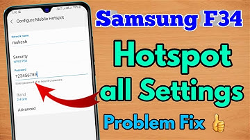 samsung f34 hotspot password, samsung f34 wifi password change