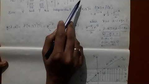 Transformation  of random variables:problem-3