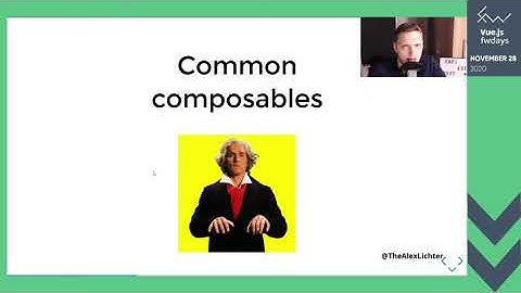 Nuxt.js and the Composition API [eng] / Alexander Lichter