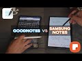 Which is the best note taking app? | Goodnotes5 vs Samsung Notes