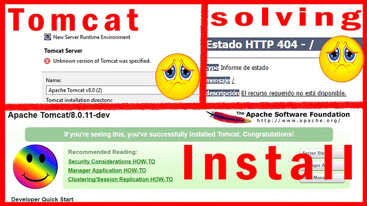 Java - TomCat Installing - solving common problems!!!