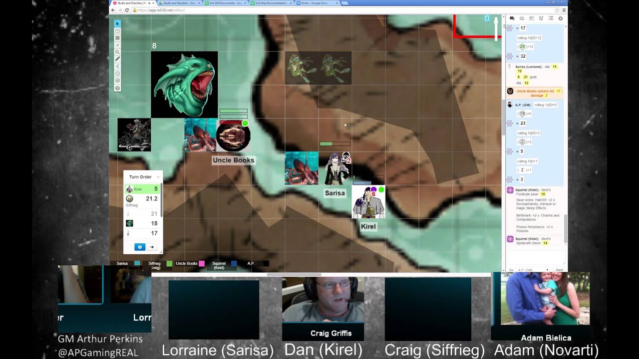 Shackles Map Skulls and Shackles - Pathfinder - Week 7 Part 6 - YouTube