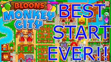 Best Start Possible! Bloons Monkey City (Ninjas FTW)