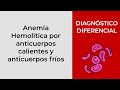 Diagnóstico diferencial. Anemia Hemolítica por anticuerpos calientes y anticuerpos fríos