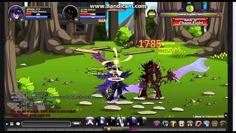 AQW Chaos Slayer Class COMBO