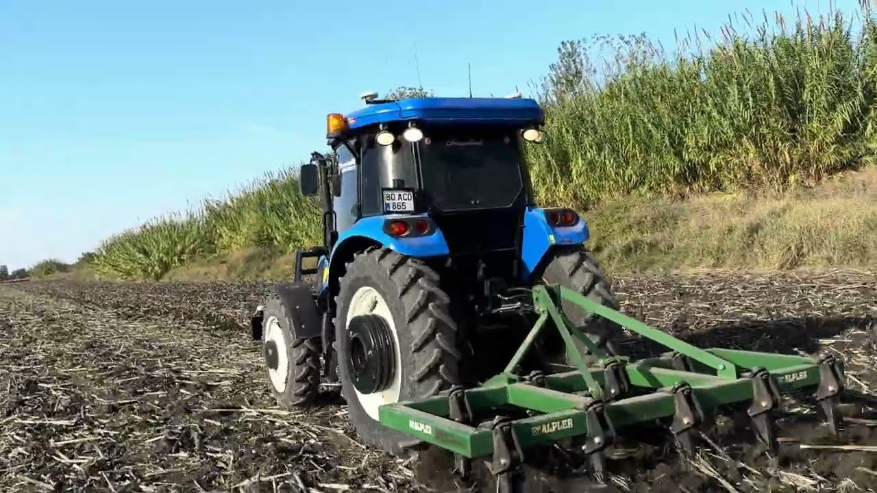 NEW HOLLAND TD100D ALPLER PATLATMA 4K