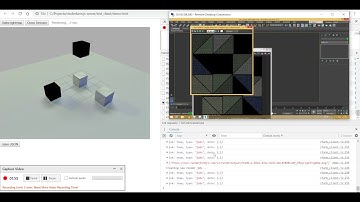 three.js photorealistic lightmaps realtime baked with vray