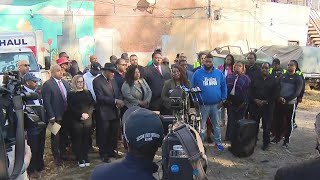 Community leaders show support for Lawndale drive-by shooting victims