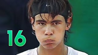 Rafa Nadal in Challenger (16 years old) - 2003