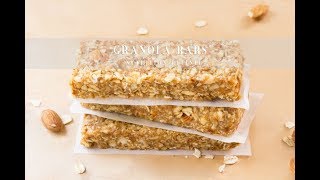 Granola Bars with Date Caramel | Vegan, GlutenFree