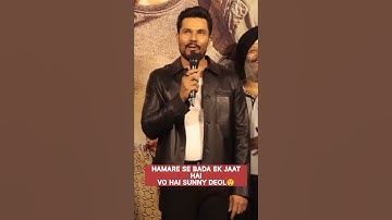 HOW RANDEEP HOODA SIGN JAAT WITH SUNNY DEOL | JAAT CAST INTERVIEW #shorts